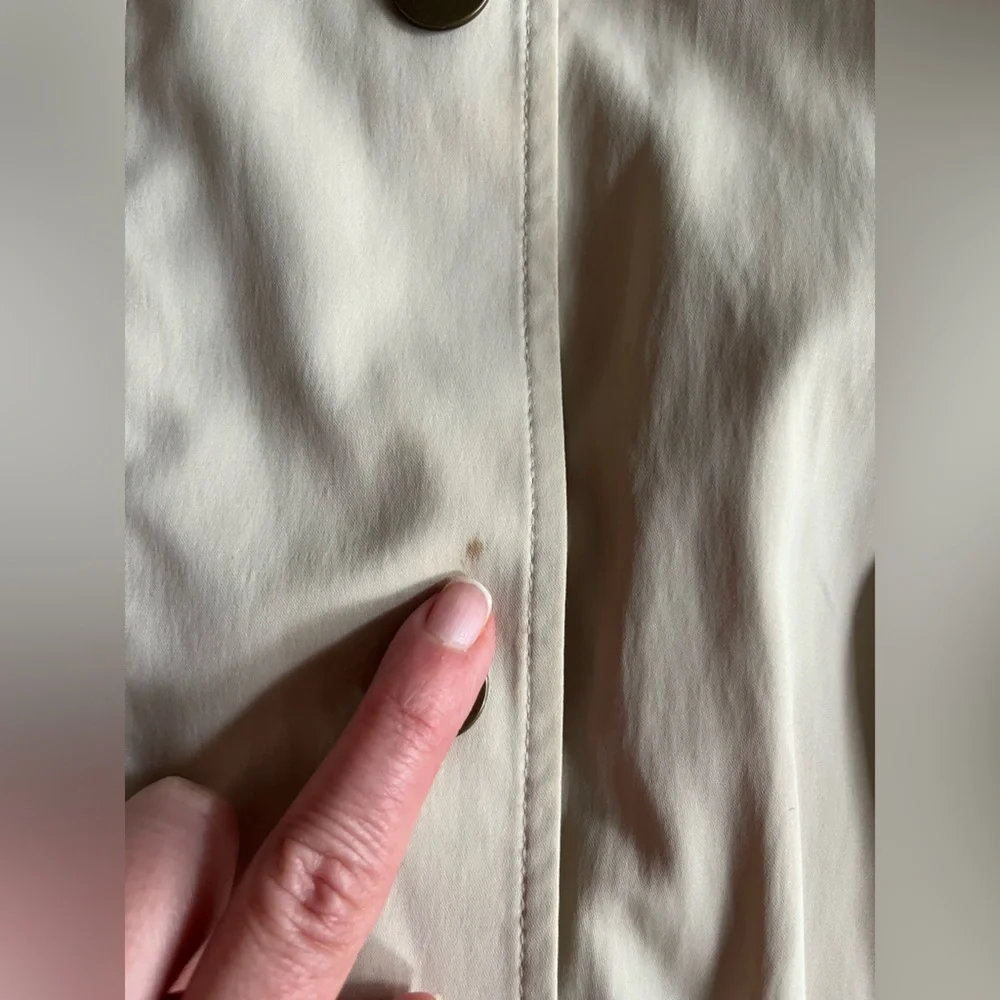 ๐ฟ LILLA P Beige Lightweight Spring/Summer Jacket โ Size L - Picture 10 of 12